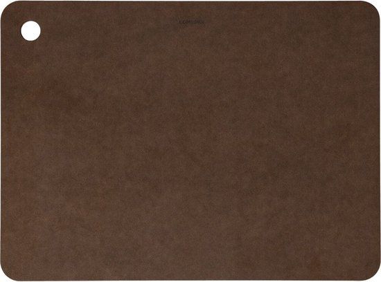 Combekk Cutting Board - 24 x 40cm - Brown - Wood - With Handle & Sap Channel