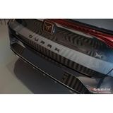 Matzwart Avisa Matzwart RVS Achterbumperprotector compatibel met Seat Leon Sportstourer incl. FR/Cupra Leon Sportstourer 2020-2024 & Facelift 2024- 'Ribs'