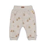 Feetje babybroek Tiny Timber Tales -grijs melange