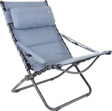 Crespo Loungestoel AP/262 Tex-Comfort Blauw