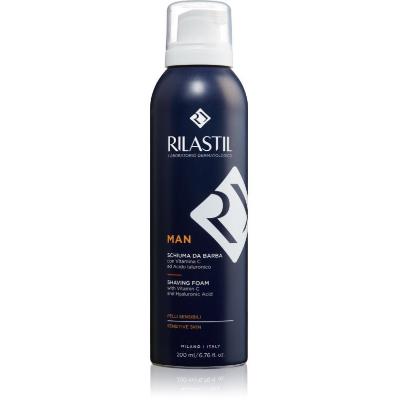 RILASTIL Man Shaving Cream for Sensitive Skin 200ml