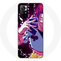 Geval Redmi Note 11 5G Hisoka Morow en de kaarten jager x jager anime Maniacase