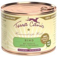 Terra Canis Classic Adult 12 x 200 g Rundvlees met wortelen, appel en zilvervliesrijst 12x200 g