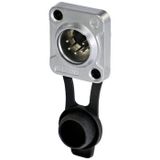 Rean AV RRX5M-Z-000-1 XLR-connector Prise, encastrable Nombre de pôles : 5 1 pièce(s)