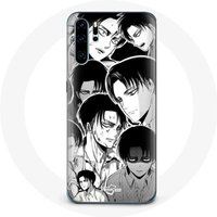 Maniacase Hoesje voor Huawei P30 Pro Aanval van de Titanen Manga Levi Ackerman