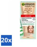 Garnier SkinActive Anti-Aging BB Cream Light - Getinte dagcrème 50 ml - Voordeelverpakking - 20 stuks