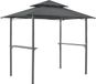 en.casa Steakhouse BBQ paviljoen 250x241x151 cm brandvertragend