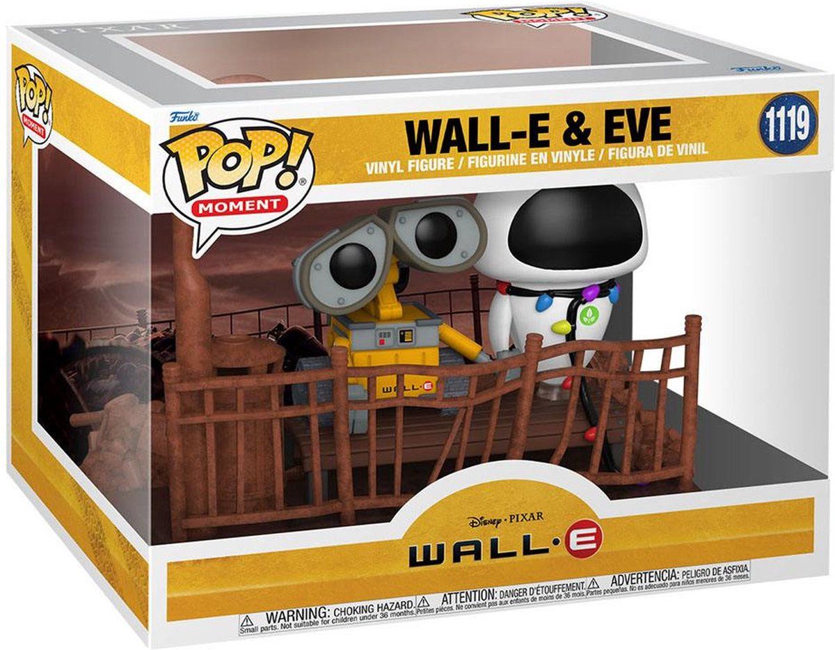 Funko Pop! Moment: Wall-E - Wall-E and Eve - 0889698576536