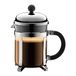 Bodum Chambord - 1924-16 - Zwart, Transparant - 4 Cups