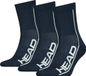 HEAD Sokken Performance Short Crew 3-pack Navy 35/38