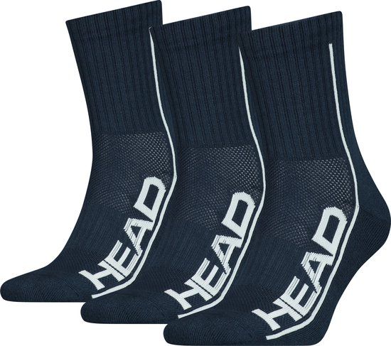 HEAD Sokken Performance Short Crew 3-pack Navy 35/38