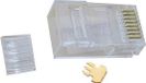 XtendLan UTP RJ45 CAT 6 connector, met draad, 50U, met ingebouwde kabelstripper
