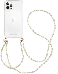 imoshion met koord + armband - Parels voor de iPhone 12 Pro Max - Transparant