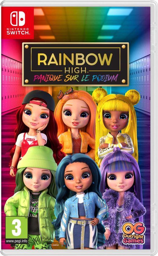 Outright Games Rainbow High Panique sur le Podium Nintendo Switch