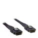 Inter-Tech Serial Attached SCSI (SAS) Kabel 0,5 m Zwart