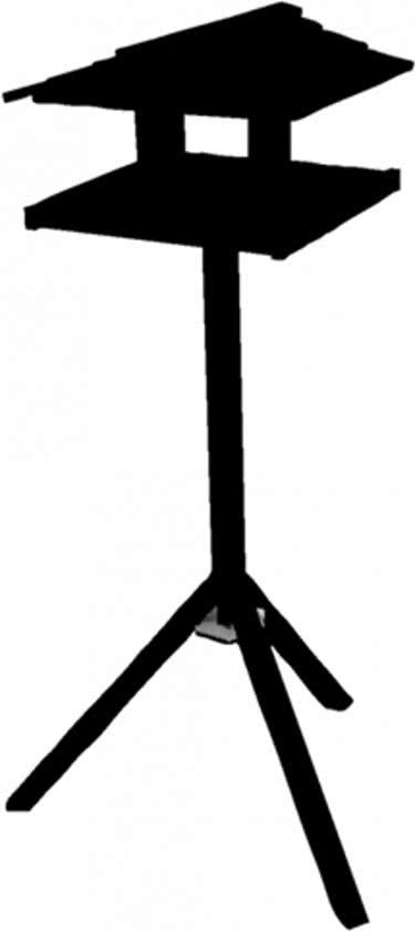 KARLIE-FLAMINGO Vogelvoederhuisje - 42 cm x 40.5 cm x 119 cm