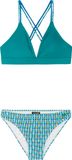Protest PRTBridget JR - Bikini set Meisjes - Normale pasvorm - Uitneembare vulling - Blauw