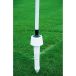 Sporti France Base simple pour poteau d'angle en PVC