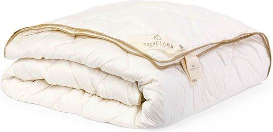 Tesselaer 4-seizoenen Dekbed - Tweepersoons 200x200 cm - Wol - Wit