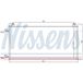 NISSENS Kondensator, Klimaanlage 94967