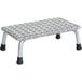 Escabeau plateforme de montage marche 550 x 300 mm 1 marche Lxl 590 x 370 mm