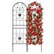 Relaxdays Plantenklimrek - set van 2 - 180 x 50 cm - metaal