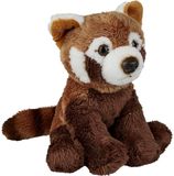 Ravensden Pluche Rode Panda knuffel - 15 cm