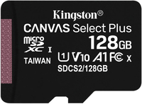 Kingston Technology Kingston 128GB microSDXC Canvas Select Plus - Class 10