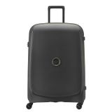 DELSEY PARIS - Belmont Plus - Harde koffer Slim, zwart, L uitschuifbaar (76 cm) gerecycled materiaal