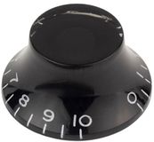Boston KB-160-IM Bell Knoop - Transparant Zwart, Geschikt voor 24 Fijne en 18 Grove Knoop