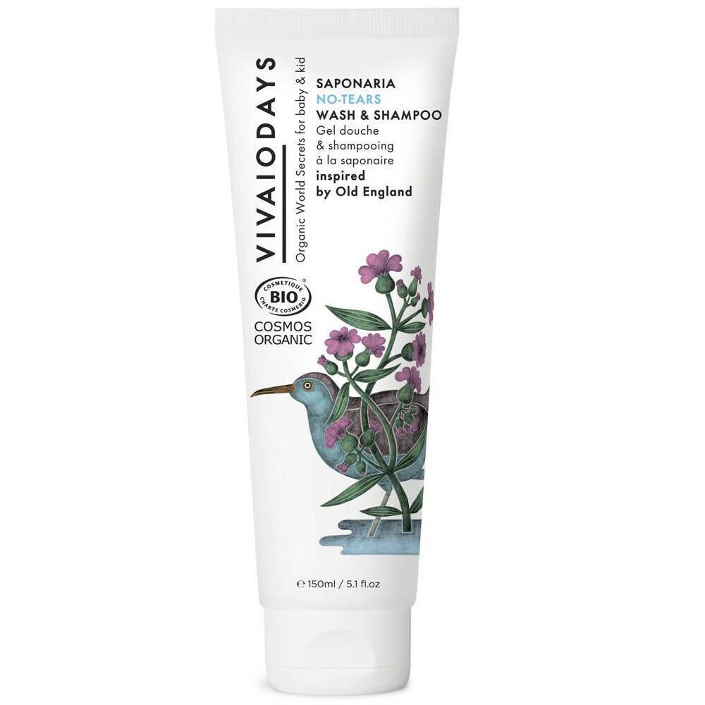 Vivaiodays Vivaiodays Saponaria No-Tears Wash & Shampoo 150 ml