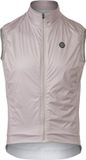 AGU Polartec Alpha Fietshbody Wielrenvest Heren Beige XXL Winddicht Waterafstotend Ademend