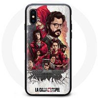 La casa de papel Maniacase Hoesje voor iPhone XS Max