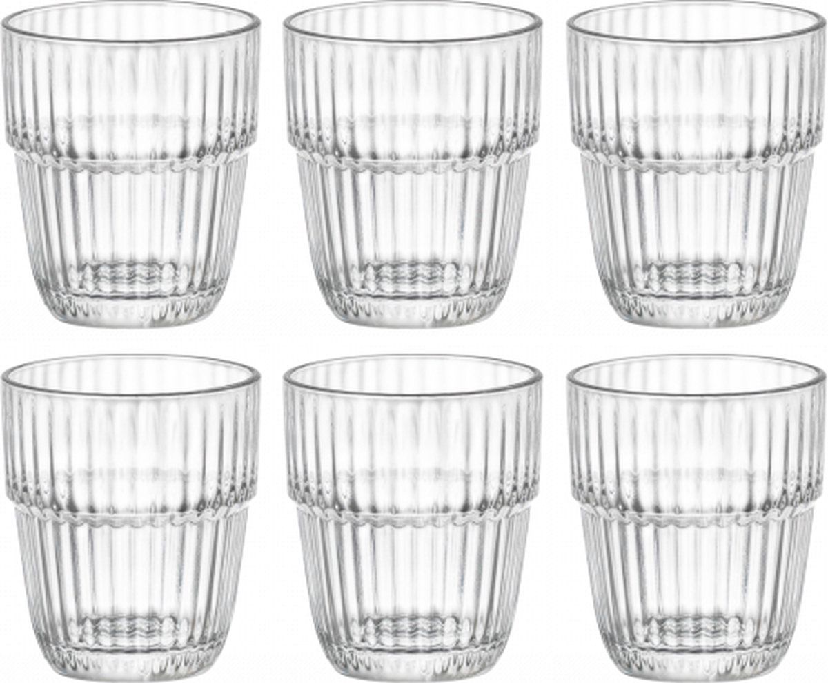 Bormioli Barshine Waterglazen - 210 ml - 6 Stuks