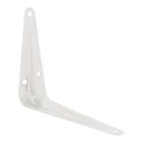 Bulk Hardware bh05462 London Style plankdrager 125 x 100 mm (12,7 x 10,2 cm) wit - (4-delig)