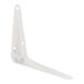 Bulk Hardware bh05462 London Style plankdrager 125 x 100 mm (12,7 x 10,2 cm) wit - (4-delig)