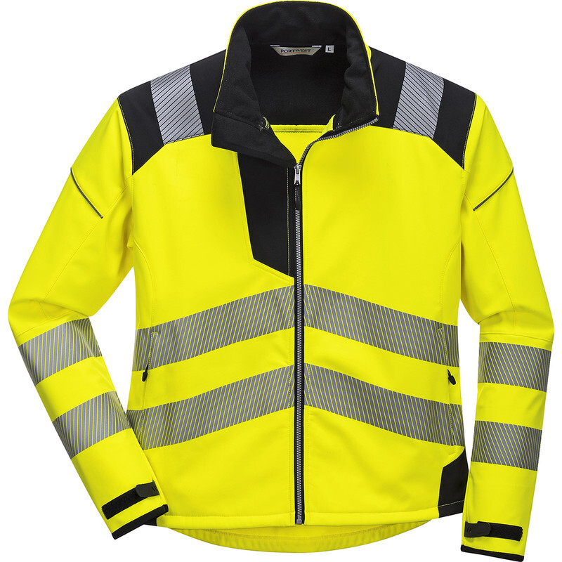 Portwest HI-Vis softshell jack L