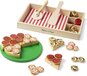 Melissa & Doug Pizzafeestje Houten Speelgoedeten - Pizzaset met 54+ Stukjes