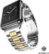 Strap-it Apple Watch stalen bandje - zilver/goud - 38mm & 40mm