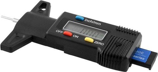 Pro+ Digitale Bandenprofielmeter / Profieldieptemeter - Zwart