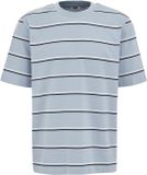 WE Fashion Heren relaxed fit T-shirt met strepen
