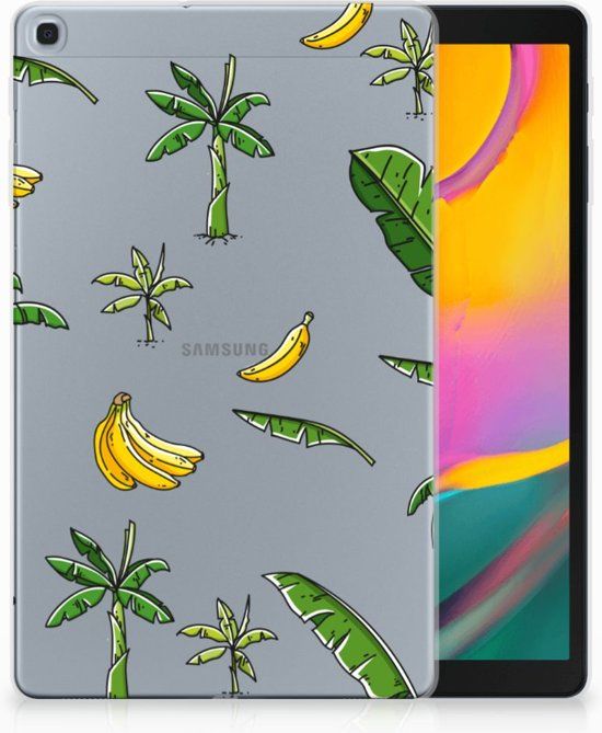 B2Ctelecom Samsung Galaxy Tab A 10.1 (2019) Tablethoesje Design Banana Tree