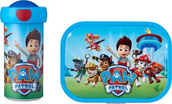 Mepal Campus Lunchset - Broodtrommel en Drinkbeker Paw Patrol