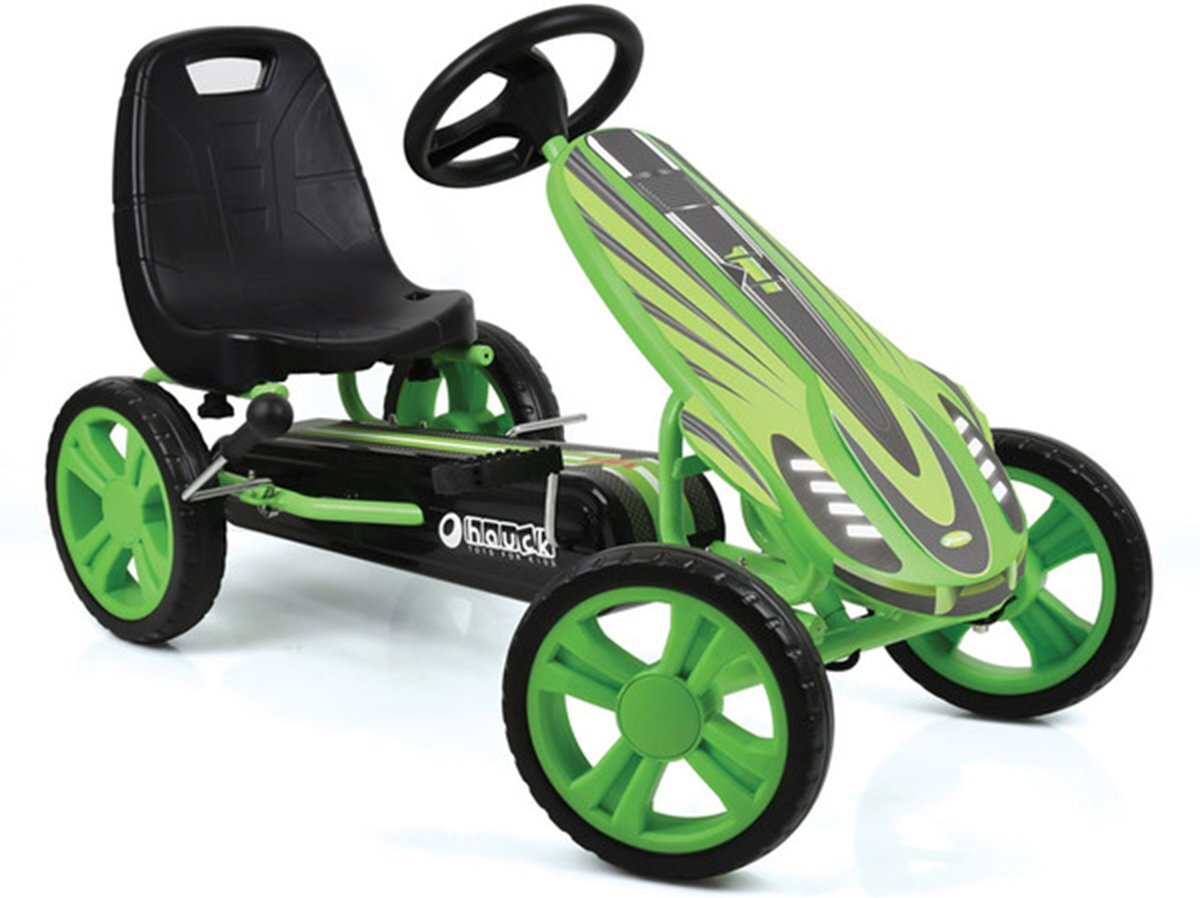 hauck Speedster go-kart, groen