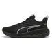 PUMA Sportschoen zwart / wit