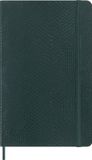 Moleskine Vegea Notitieboek Boa Large (13x21cm) Gelinieerd Zachte Kaft - Groen