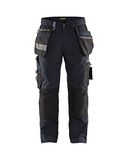 Blåkläder Werkbroek met stretch 1590-1343 - Donker marineblauw/Zwart - D100