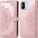 iMoshion Hoesje Xiaomi Redmi A2 / A1 - Mandala Bookcase - Rosé Goud