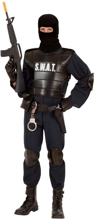 Widmann Politie & Detective Kostuum S.w.a.t Officier Volwassen Man Medium Carnaval kostuum Verkleedkleding