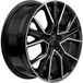 WHEELWORLD WH34 noir usiné 9.0Jx20 5x112 ET30